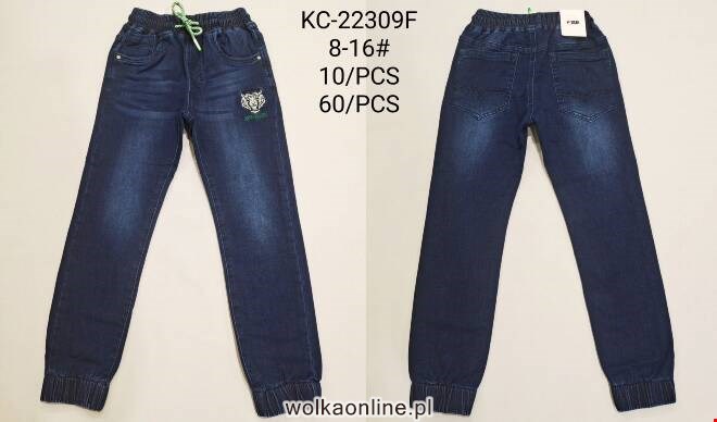 Jeansy chłopięce KC-22309F 1 kolor  8-16