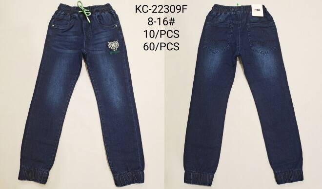 Jeansy chłopięce KC-22309F 1 kolor  8-16 1