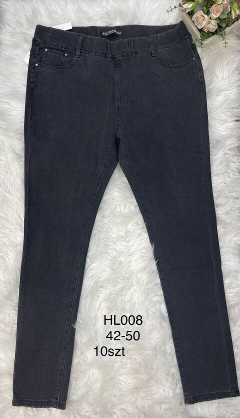 Jeansy damskie HL008 1 kolor 42-50 1
