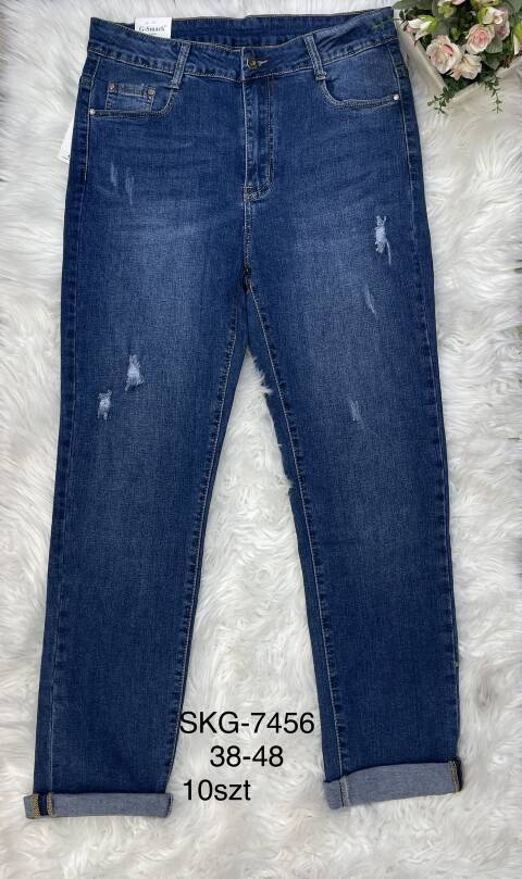 Jeansy damskie SKG-7456 1 kolor 38-48 1