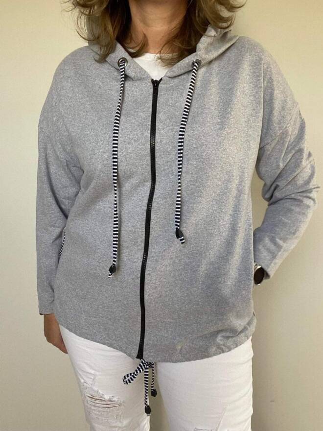 Bluza Damskie 9348 1 kolor  L-3XL (Towar Polskie )