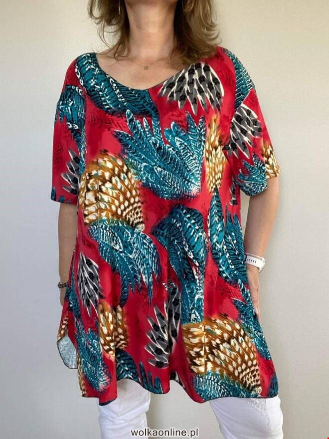 Tunika Damskie 9373 Mix KOLOR  Standard (Towar Polskie )