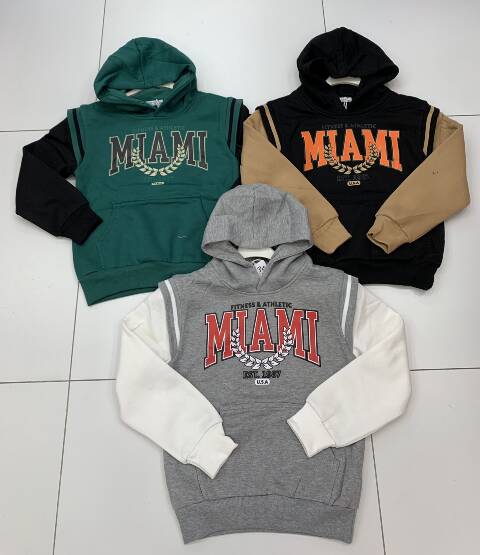 Bluza chłopięca 9445 Mix kolor 4-12