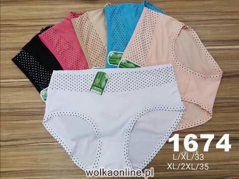 Majtki damskie 1674 Mix kolor L-2XL