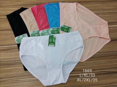 Majtki damskie 1669 Mix kolor L-2XL 1