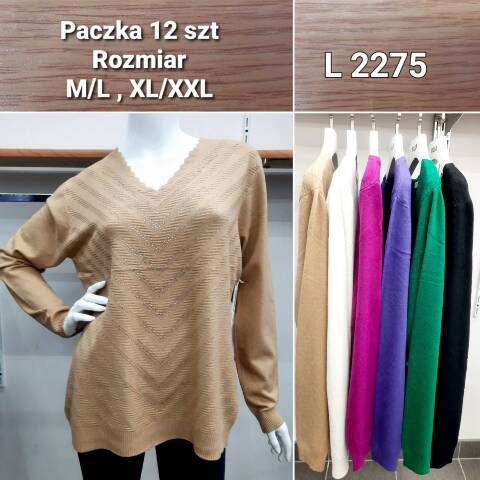 Sweter damskie L2275 Mix kolor M-2XL 1