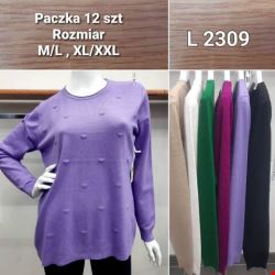 Sweter damskie L2309 Mix kolor M-2XL