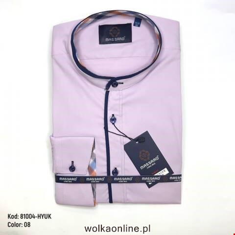Koszule męskie na długi rękaw 81004-02 1 kolor M-2XL (Towar Tureckie)