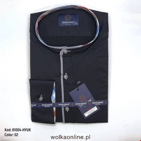 Koszule męskie na długi rękaw 81004-08 1 kolor M-2XL (Towar Tureckie)