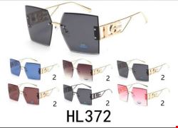 Okulary przeciwsłoneczne damskie HL372 Mix kolor Standard