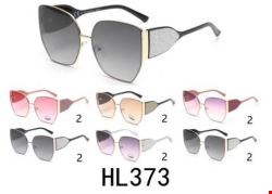 Okulary przeciwsłoneczne damskie HL373 Mix kolor Standard