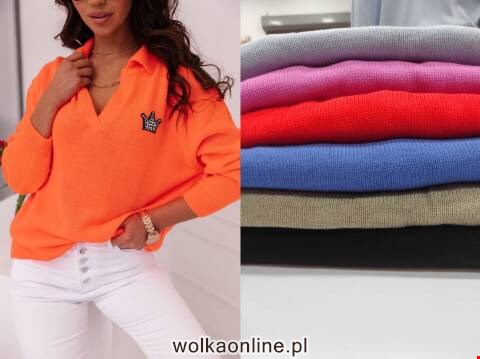 Sweter danmskie 9678 Mix kolor Standard (Towar Tureckie)