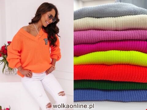 Sweter danmskie 9681 Mix kolor Standard (Towar Tureckie)