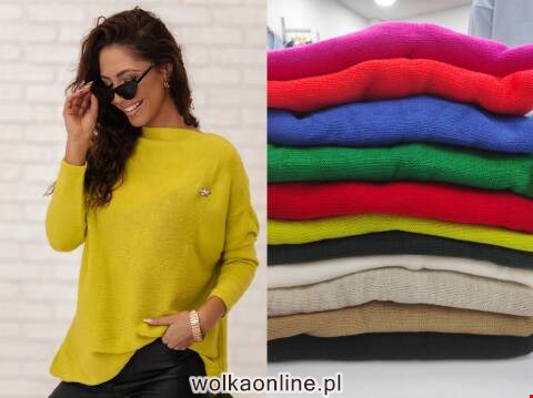 Sweter danmskie 9683 Mix kolor Standard (Towar Tureckie)