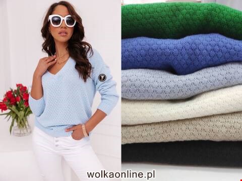 Sweter danmskie 9684 Mix kolor Standard (Towar Tureckie)