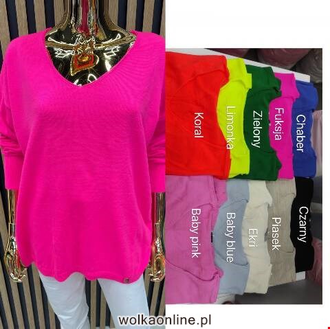 Sweter danmskie 9742 Mix kolor Standard (Towar Tureckie)