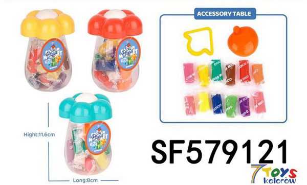 Plastelina SF579121 Mix kolor  1