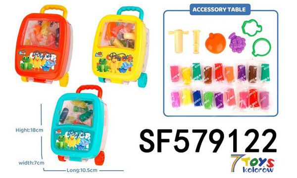 Plastelina SF579122 Mix kolor  1