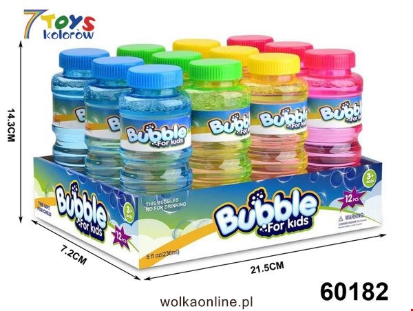 Zabawka na bańki 60182 Mix kolor 