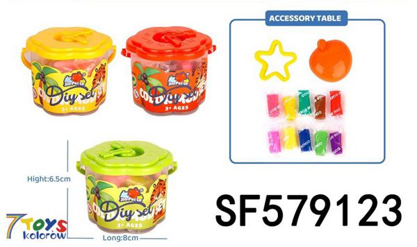 Plastelina SF579123 Mix kolor  1