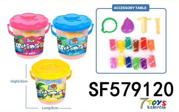 Plastelina SF579120 Mix kolor  1