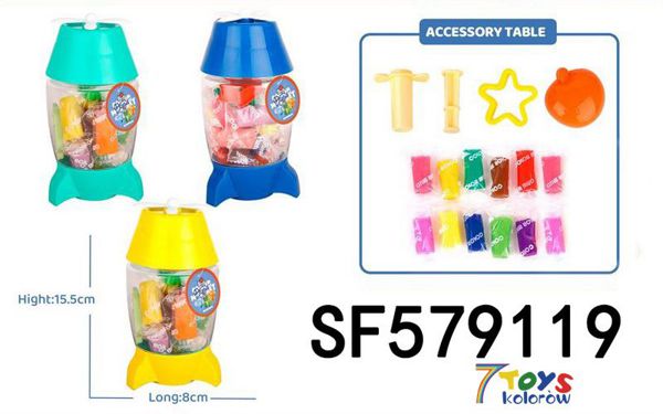 Plastelina SF579119 Mix kolor  1