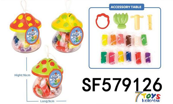 Plastelina SF579126 Mix kolor  1