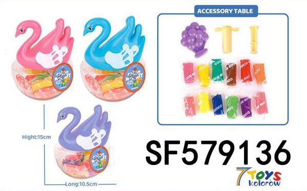 Plastelina SF579136 Mix kolor  1