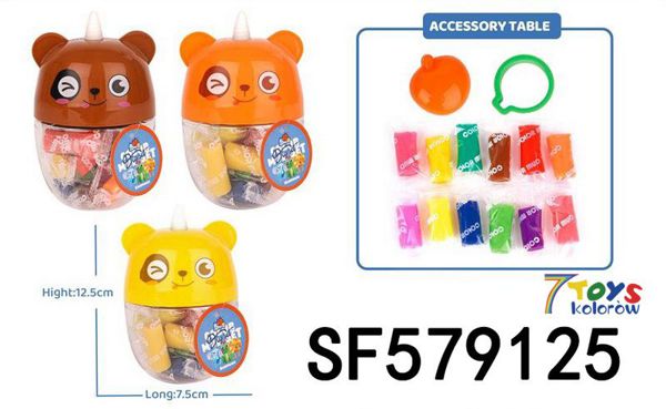 Plastelina SF579125 Mix kolor  1