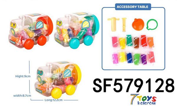 Plastelina SF579128 Mix kolor 