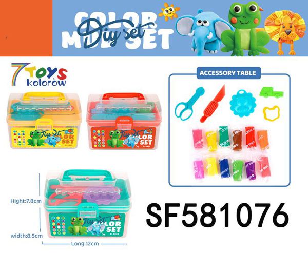 Plastelina SF581076 Mix kolor  1