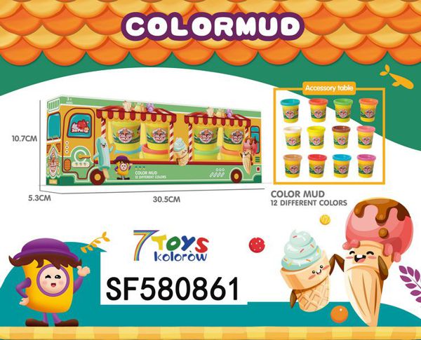 Plastelina SF580861 Mix kolor 