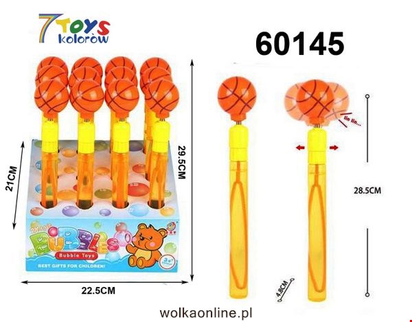 Zabawka na bańki 60145 Mix kolor 