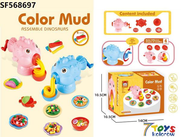 Kolorowa glina SF658697 Mix kolor 