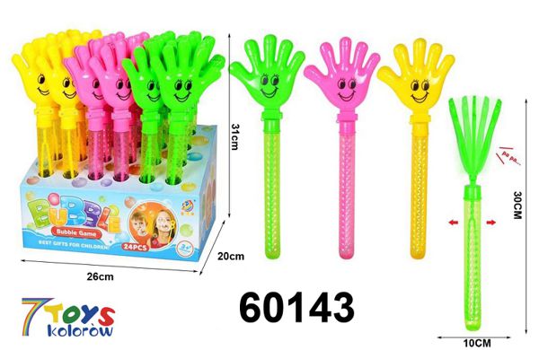 Zabawka na bańki 60143 Mix kolor  1