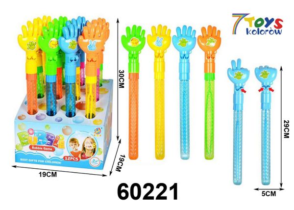 Zabawka na bańki 60221 Mix kolor  1