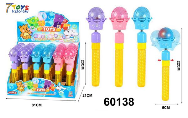 Zabawka na bańki 60138 Mix kolor  1