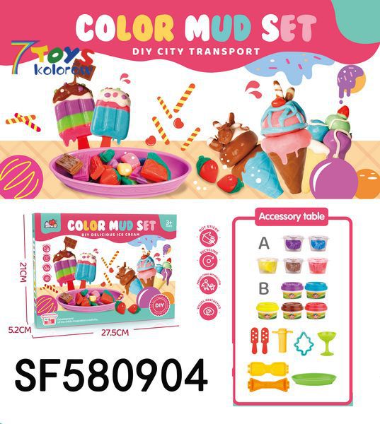 Plastelina SF580904 Mix kolor  1