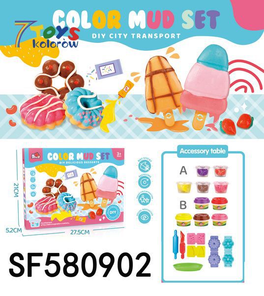 Plastelina SF580902 Mix kolor  1