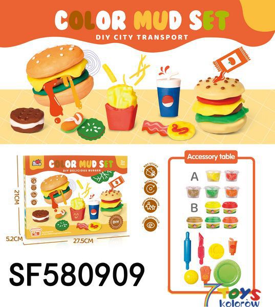 Plastelina SF580909 Mix kolor  1