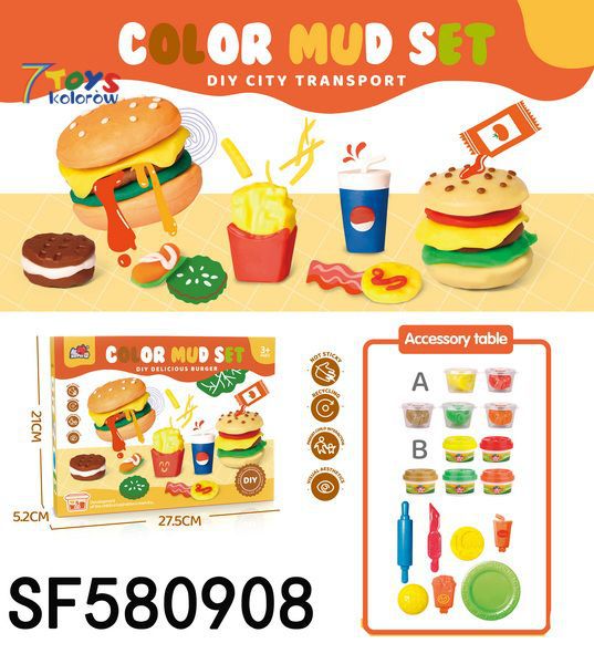 Plastelina SF580908 Mix kolor 