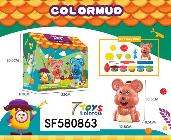 Plastelina SF580863 Mix kolor  1