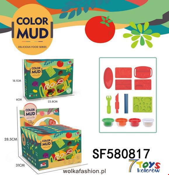 Plastelina SF580817 Mix kolor 