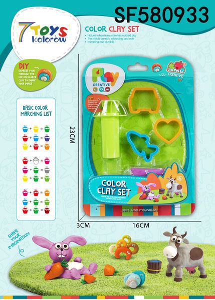 Plastelina SF580933 Mix kolor  1