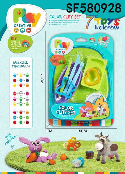 Plastelina SF580928 Mix kolor  1