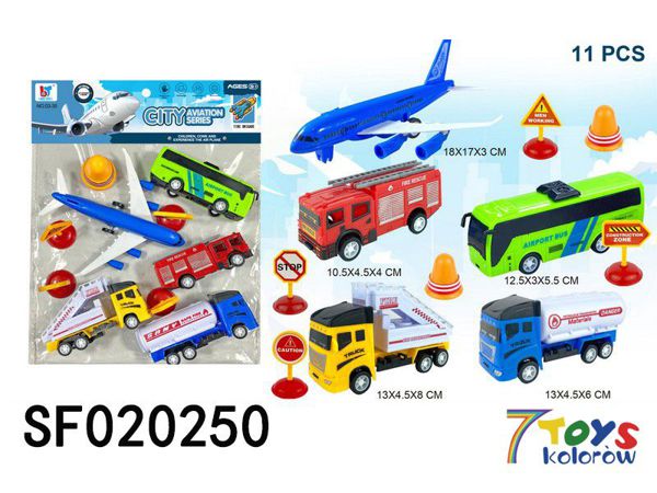 Zestaw Zabawek SF020250 Mix kolor 