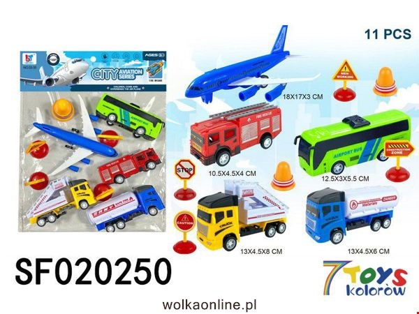 Zestaw Zabawek SF020250 Mix kolor 