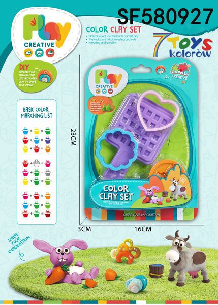 Plastelina SF580927 Mix kolor  1