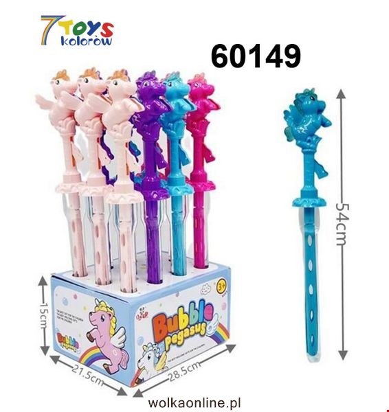 Zabawka na bańki 60149 Mix kolor 