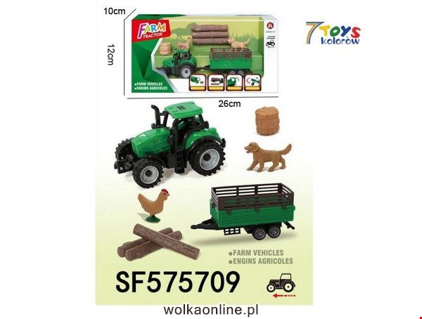 Traktor Zabawka SF575709 Mix kolor 